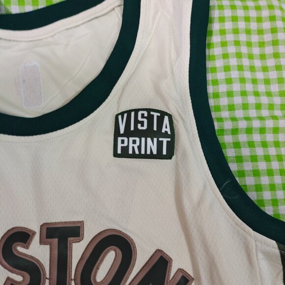 Boston Celtics Jaylen Brown #7 Cream Jersey - Picture 3 of 8
